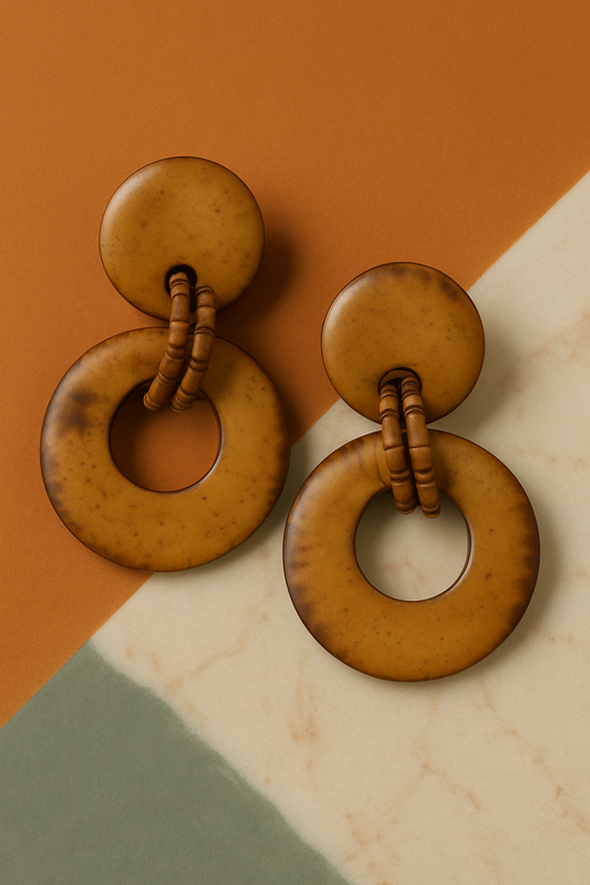 Amber Horizon Hoops