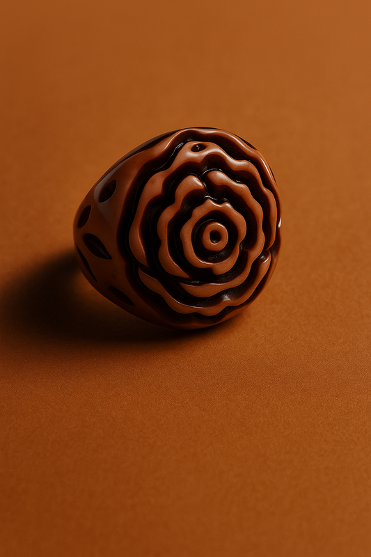 Carved Bloom Ring