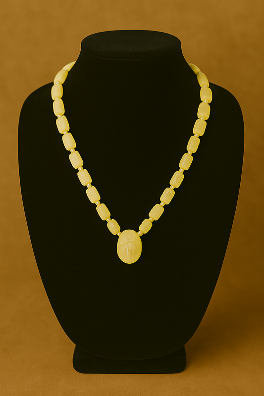Golden Earthstone Necklace