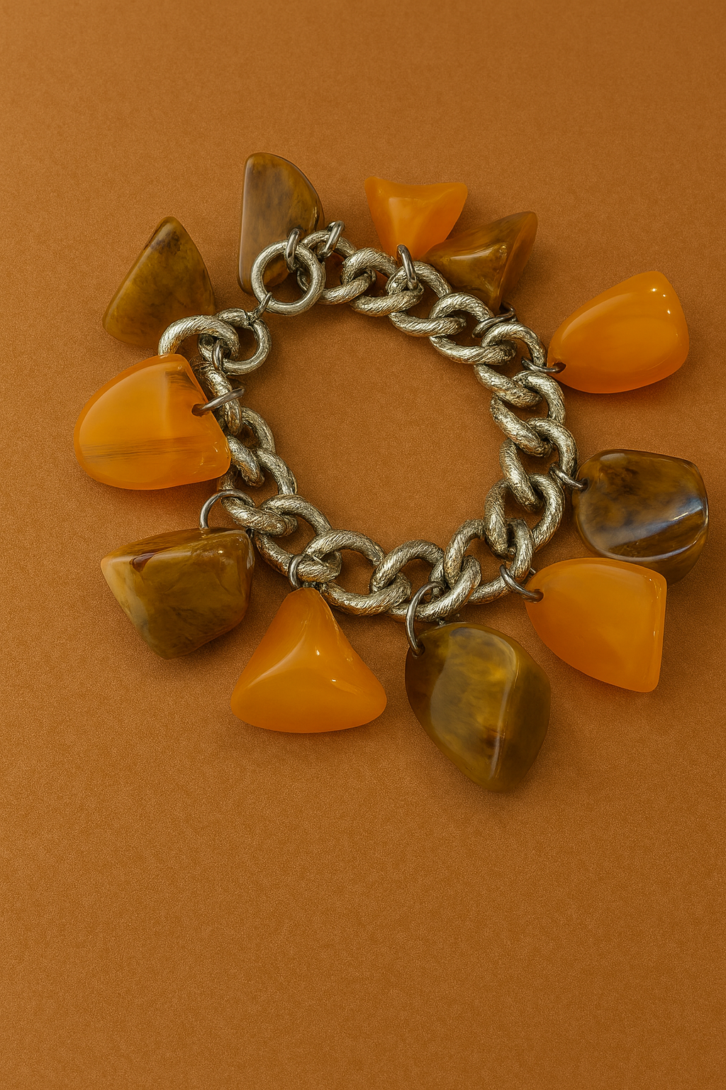Golden Earth Link Bracelet