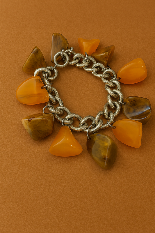 Golden Earth Link Bracelet