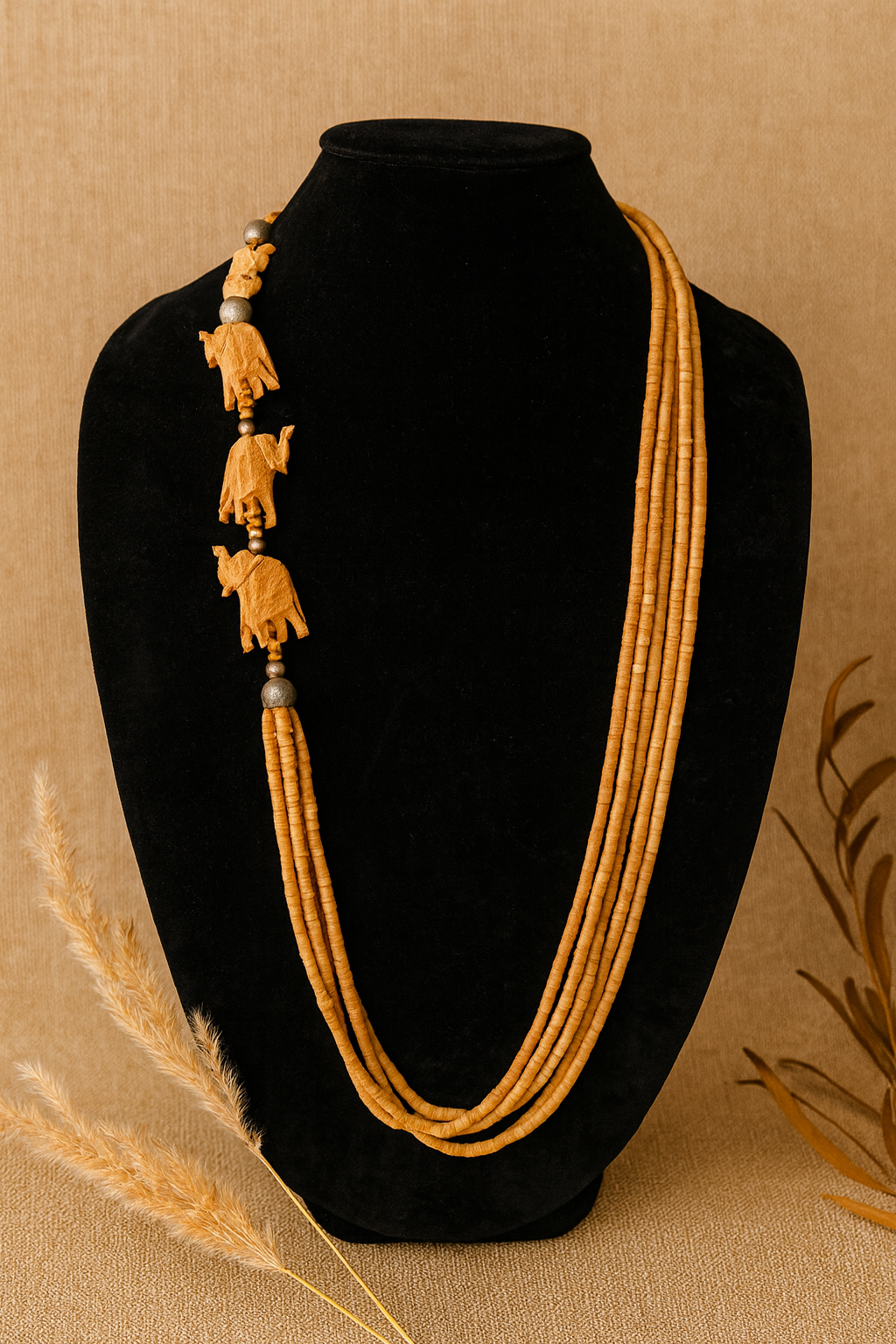 Elephant Sol Necklace