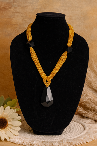 Golden Eclipse Necklace