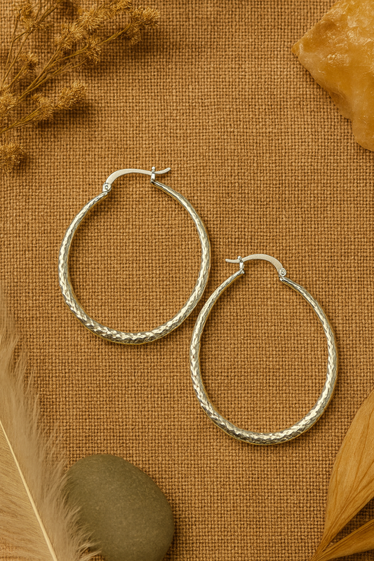 Twilight Gleam Hoops