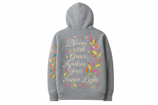 Bloom Collection Hoodie – Gray