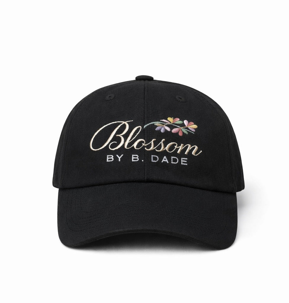 Bloom Collection-Black Dad Hat